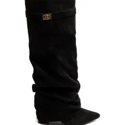 SHOES Faith dame støvler 7665A-1 - Black Outlet