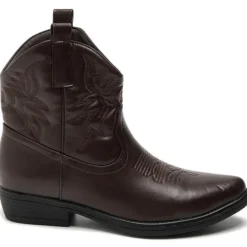 SHOES Faya Dame cowboystøvle 9591A - Brown Best