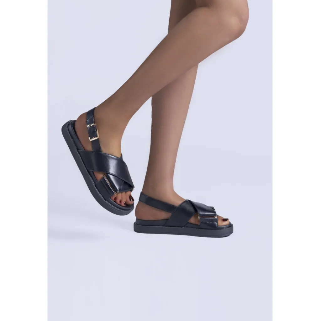 SHOES Felicite dame sandal 68311 - Black Hot