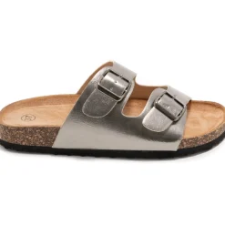 SHOES Fillie dame slippers 2750 - Gun Discount