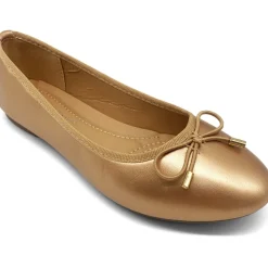 SHOES Fiona dame ballerina sko 9988-41 - Champagne Discount