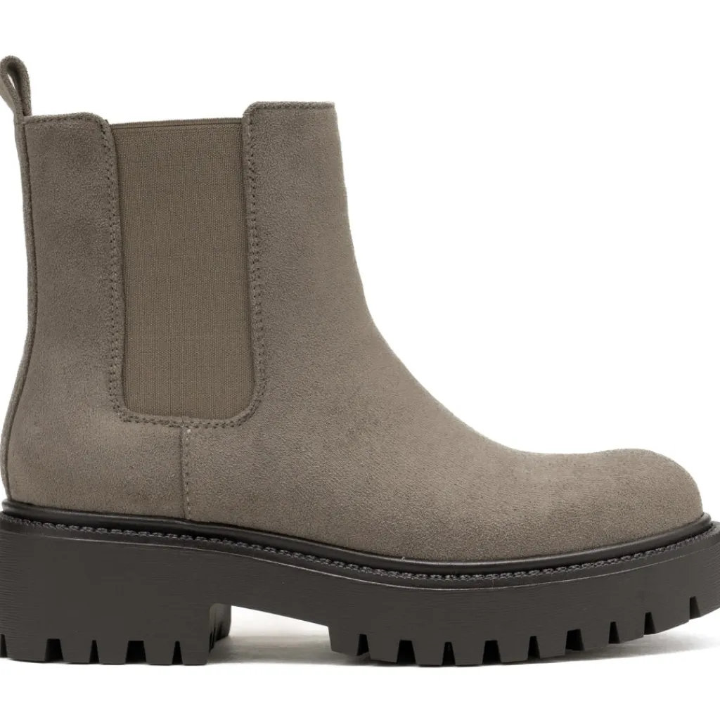 SHOES Florette dame støvler 68335 - Khaki Best