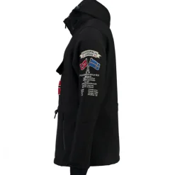 Geographical Norway Herre Anorak Softshell Jakke Tuilding - Black Clearance
