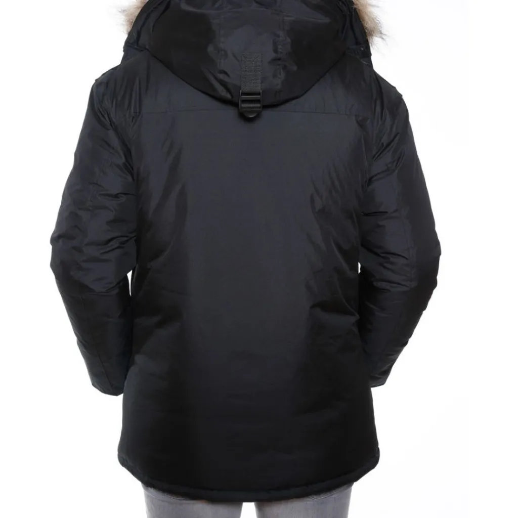 Geographical Norway Herre Vinterjakke Active - Black Online