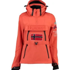 Geographical Norway Softshell Dame TULBEUSE - Corail Discount