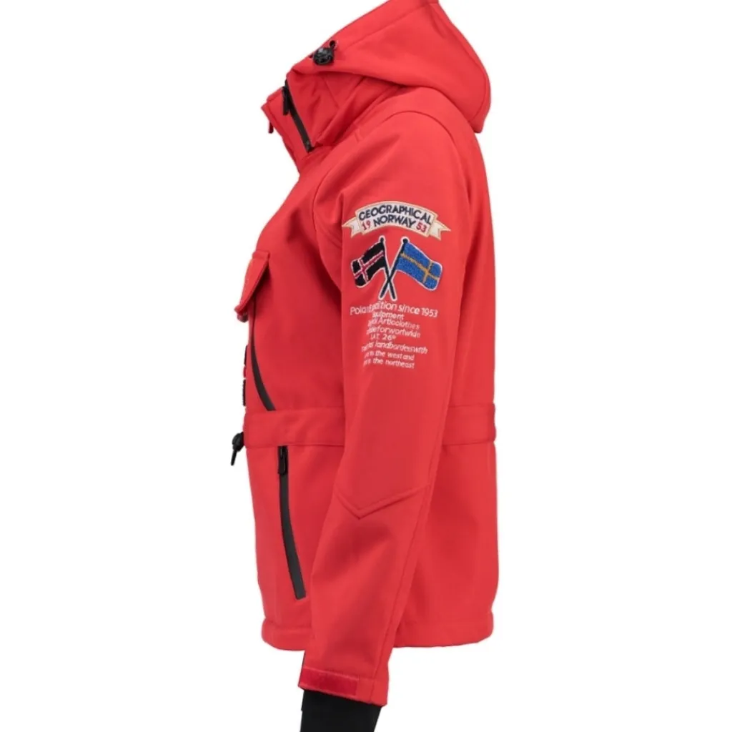 Geographical Norway Softshell Dame TULBEUSE - Red Outlet