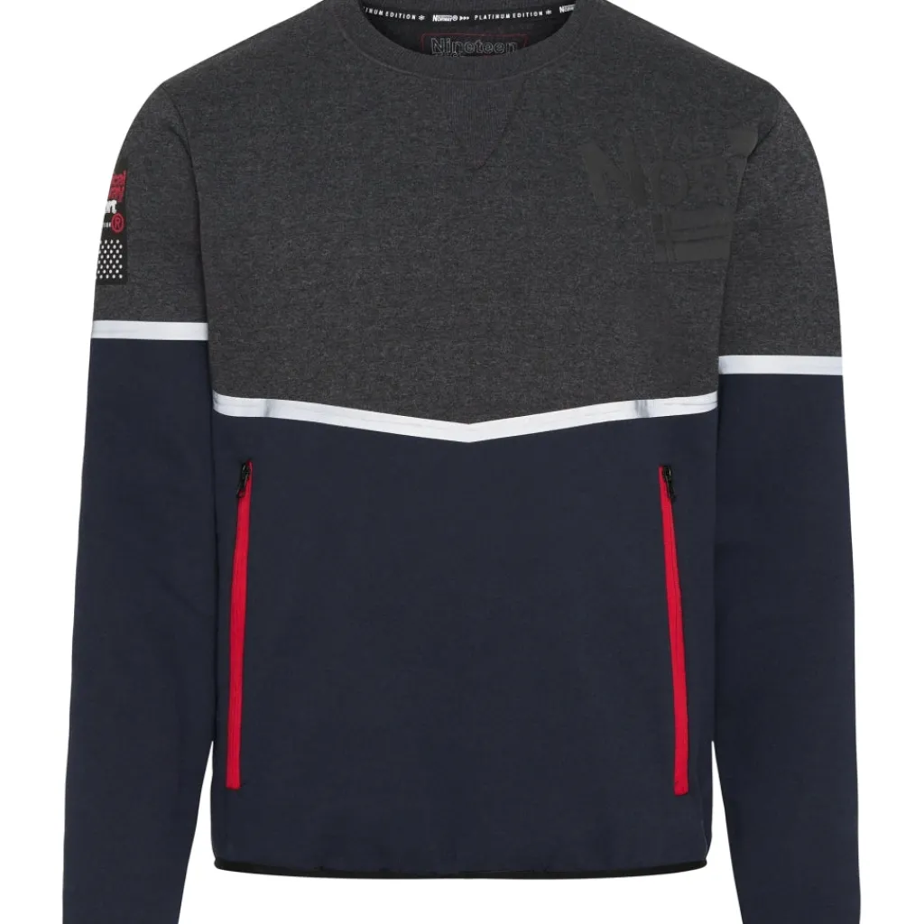 Geographical Norway sweatshirt Fanas - Navy Sale