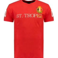 Geographical Norway T-shirt JOTIGNAK RED Col/Size Hot