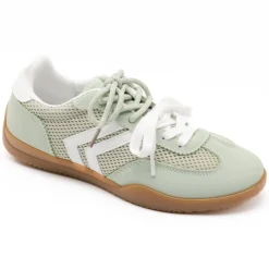 SHOES Gilberte dame sneakers 6503 - Green Sale
