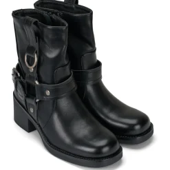 SHOES Giselle dame støvler 9638A - Black Discount