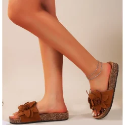 SHOES Gurli dame sandaler CR001-18 - Camel Discount