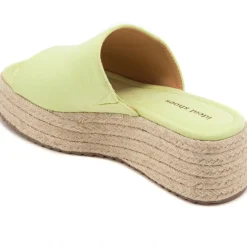 SHOES Hailey plateau sandaler 5937 - lemon New