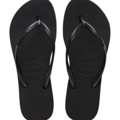 HAVAIANAS Slim Slippers 4144537 - Black Online