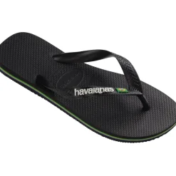 HAVAIANAS Slippers Unisex Brazil Logo 4110850 - Black1069 New