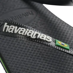 HAVAIANAS Slippers Unisex Brazil Logo 4110850 - Black1069 New