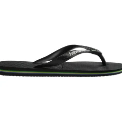 HAVAIANAS Slippers Unisex Brazil Logo 4110850 - Black1069 New