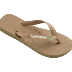 HAVAIANAS Slippers Unisex Brazil Logo 4110850 - Rose Gold3581 Sale