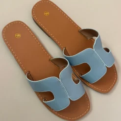 SHOES Havanna dame sandaler M65B - Light blue Hot