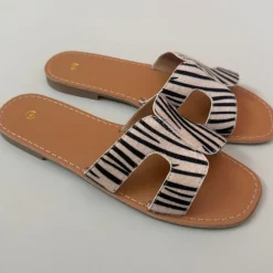 SHOES Havanna dame sandaler M65B - Zebra Sale
