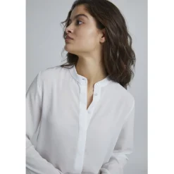 ICHI dame bluse IHCELLANI - Cloud Dancer