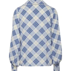 ICHI dame bluse IHKISSY - True Blue Best