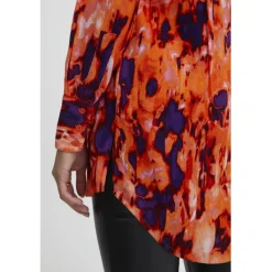 ICHI dame skjorte IHKALOVA - Koi Multi Print Hot