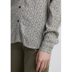 ICHI dame skjorte INDINTO - Birch Clearance