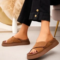 SHOES Ingrid dame sandaler 5823 - Camel Best