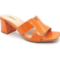 SHOES Jessica dame stiletter OK-11 - Orange