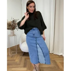 Jewelly dame nederdel JW2580 - Denim Outlet