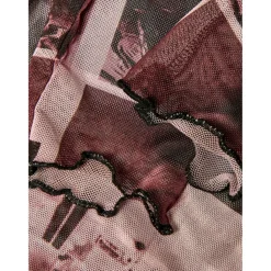 JJXX dame bluse JXMAUI - Woodrose Hot