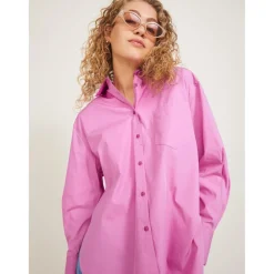 JJXX dame skjorte JXJAMIE - Super Pink Best