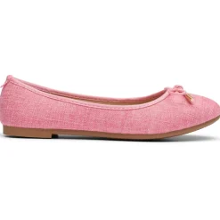 SHOES Joanna dame ballerina sko DS-1A22 - Fuxia Best