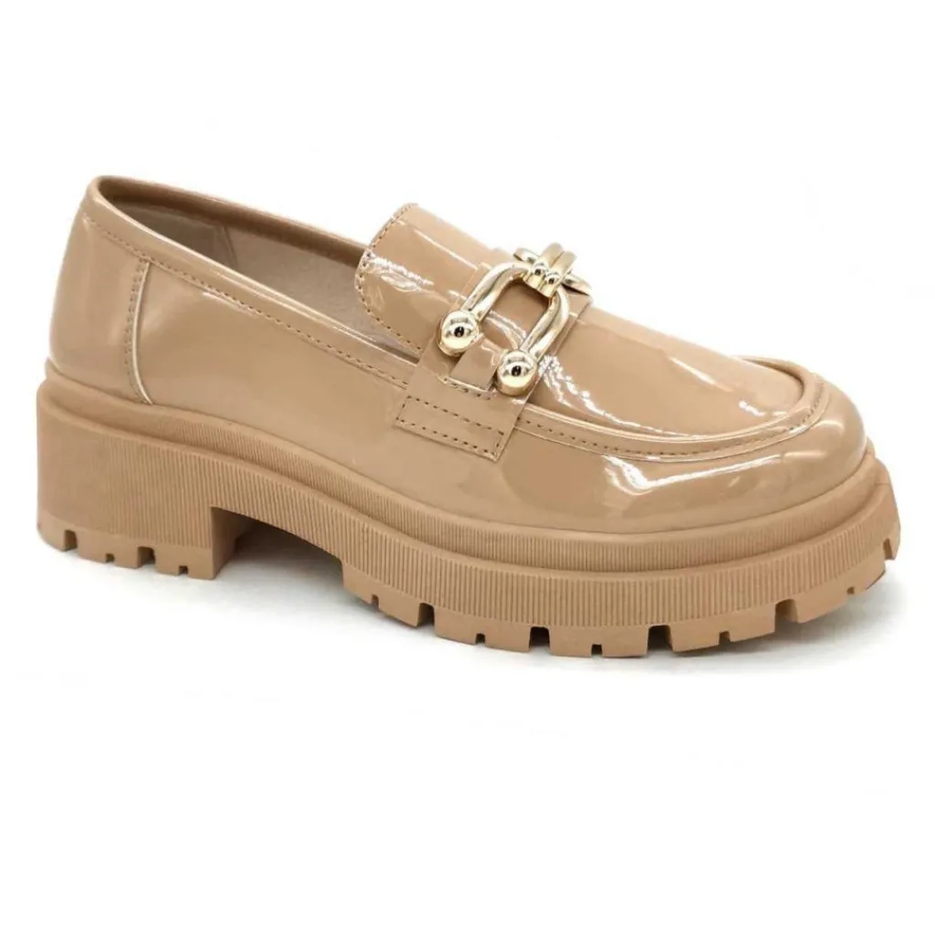 SHOES Joconde dame loafers R-11 - Kaki New