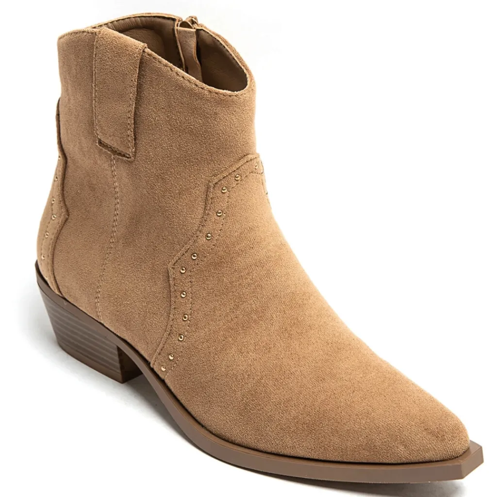 SHOES Jolene dame cowboystøvler 9690A - Camel Best