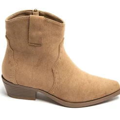 SHOES Jolene dame cowboystøvler 9690A - Camel Best