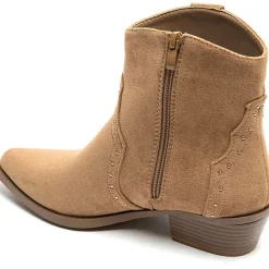 SHOES Jolene dame cowboystøvler 9690A - Camel Best