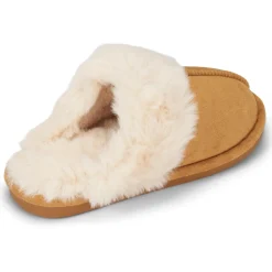 SHOES Julle dame hjemmesko BNB-15 - Camel Outlet