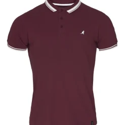 Kangol Polo Herre Vern - Bordeaux Hot