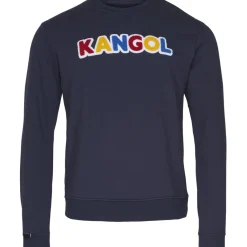 Kangol Sweatshirt Herre QuestCrew - Navy New