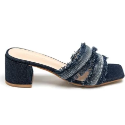 SHOES Karo dame sko 7220 - DK blue Discount