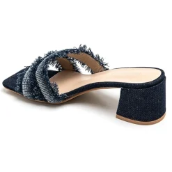 SHOES Karo dame sko 7220 - DK blue Discount