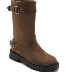 SHOES Kasia dame støvler 7695A - Olive Discount