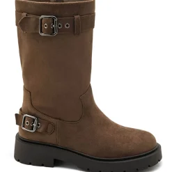 SHOES Kasia dame støvler 7695A - Olive Discount