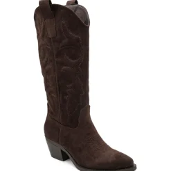 SHOES Lara dame støvler 7689A - Brown Hot