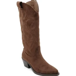 SHOES Lara dame støvler 7689A - Olive Clearance