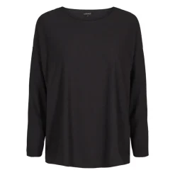 Liberté dame Bluse ALMA FLEECE 9354 - Black Discount