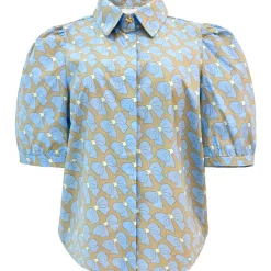 Liberté LIBERTÉ dame bluse FLORA - CUTE BOW BLUE Best