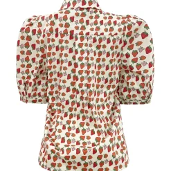 Liberté LIBERTÉ dame bluse FLORA - STRAWBERRY Best