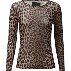Liberté LIBERTÉ dame bluse MESH - LUX LEO RASBERRY HEART Online